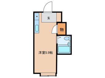 間取図 グランドハイツ蒲生