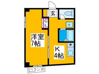 間取図 ライフステージ村田Ⅷ