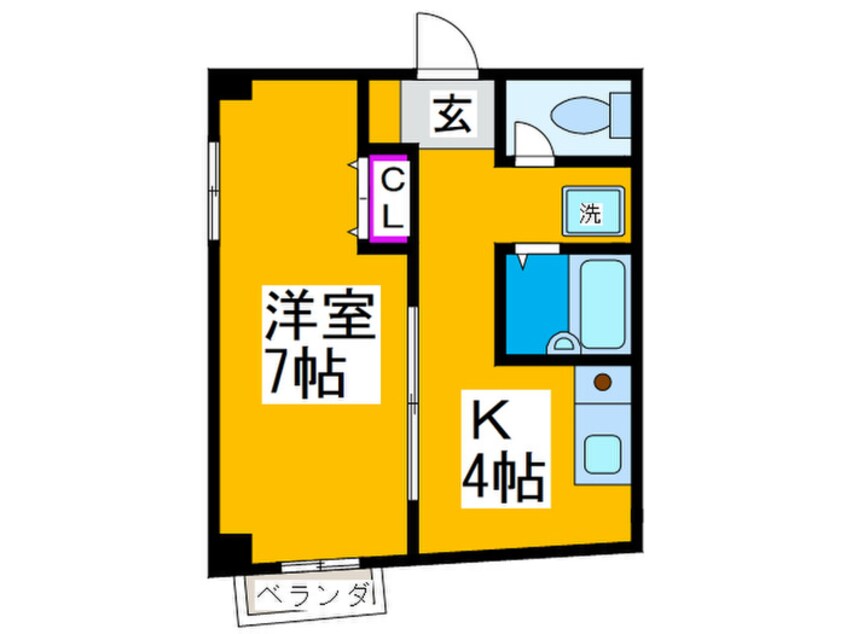 間取図 ライフステージ村田Ⅷ