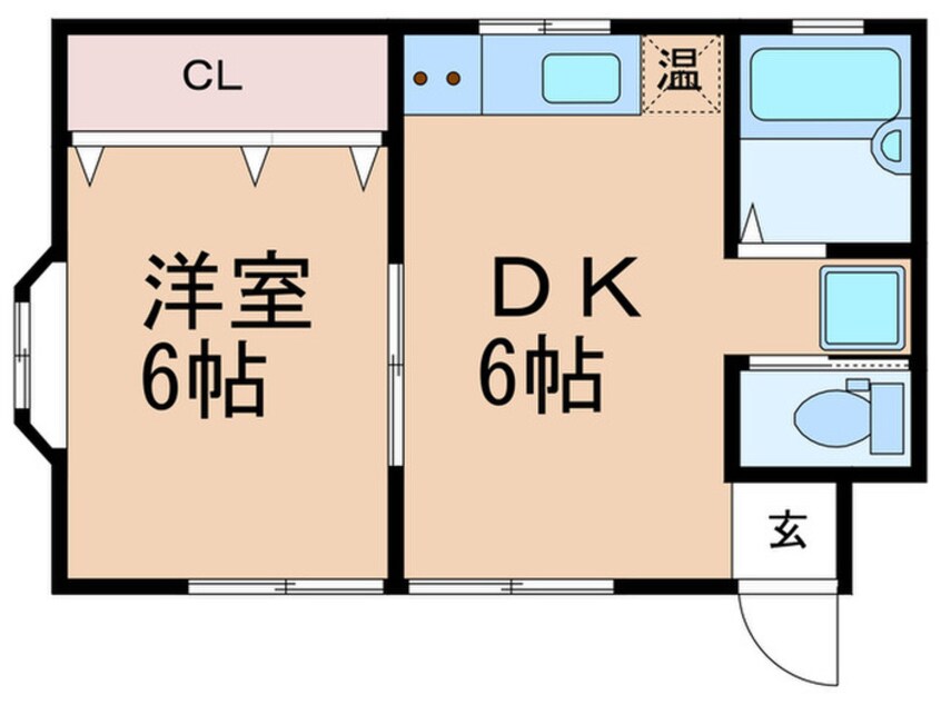 間取図 松野ハイツ