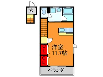 間取図 フジパレス　フォンターナⅠ番館