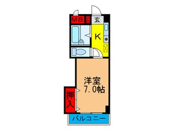 間取図 ノルデンハイム柴島B棟