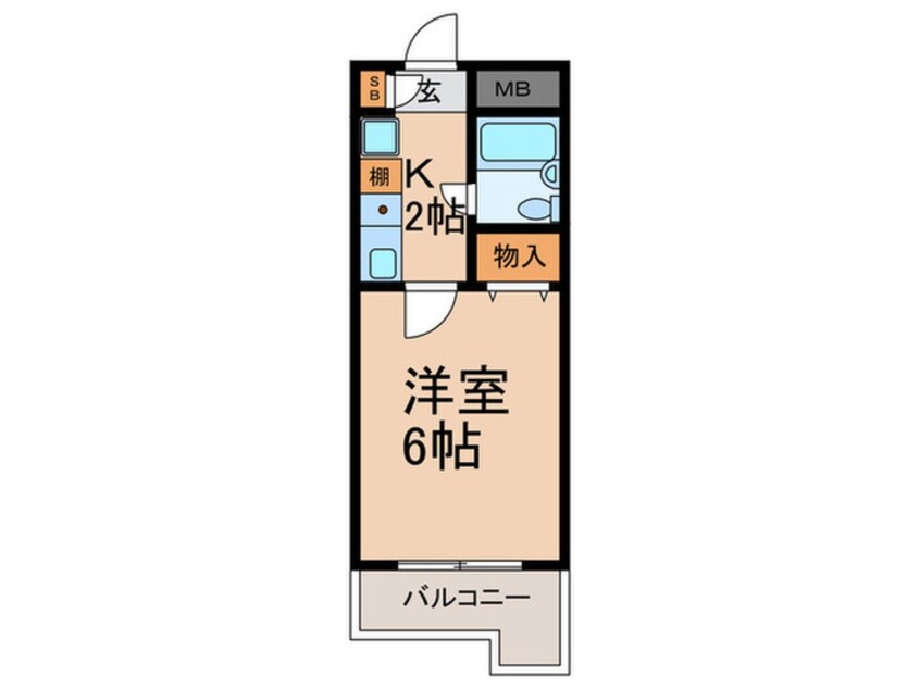 間取図 グランディア摩耶LEGEND