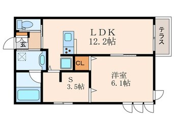 間取図 アロース　フェリス