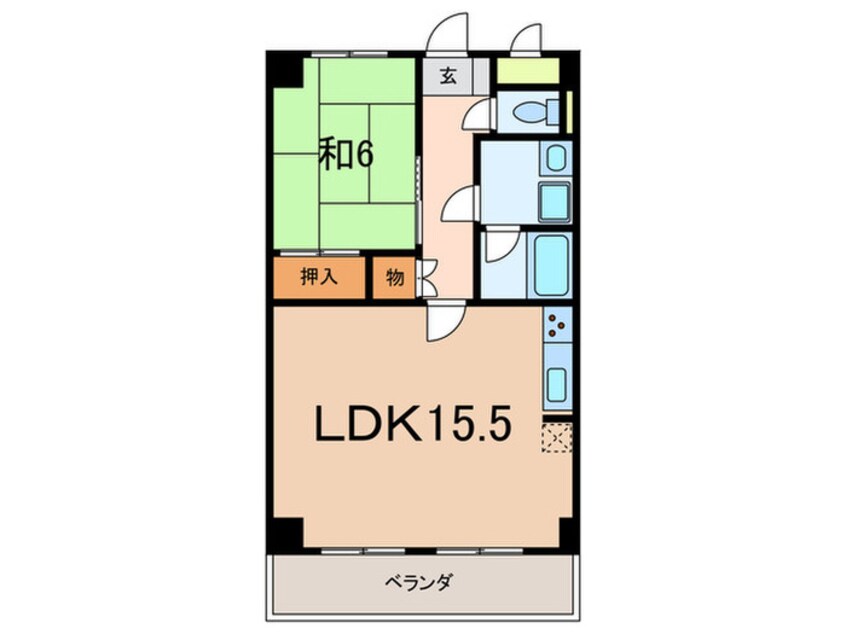 間取図 ステラ田中町