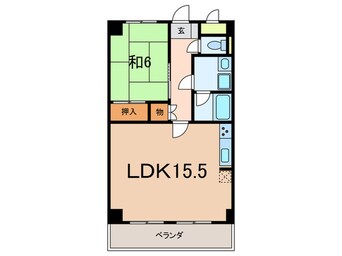 間取図 ステラ田中町