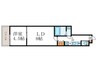 La Fite NIJOJO 1LDKの間取り