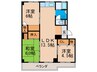 牧野ハイム１号棟(502) 3LDKの間取り