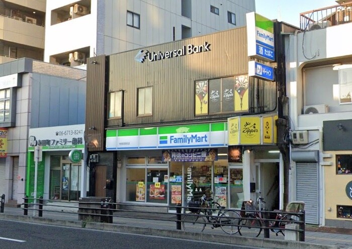 ファミリーマート(コンビニ)まで95m ｴｽﾘｰﾄﾞ天王寺町北(1105)