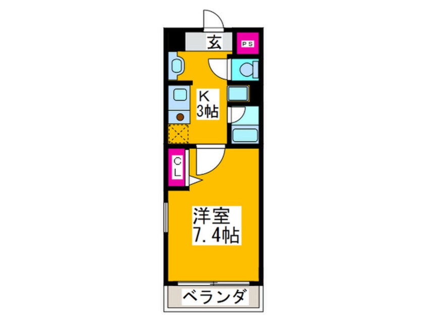 間取図 スペ－スラディア