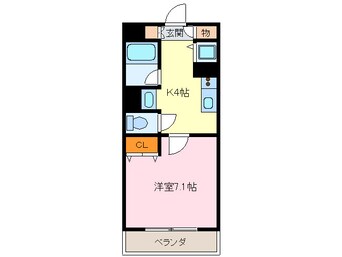 間取図 アンシャンテ