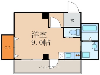 間取図 スプリ－ム新大阪
