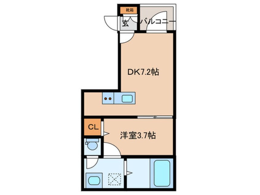 間取図 ハーモニーテラス新森