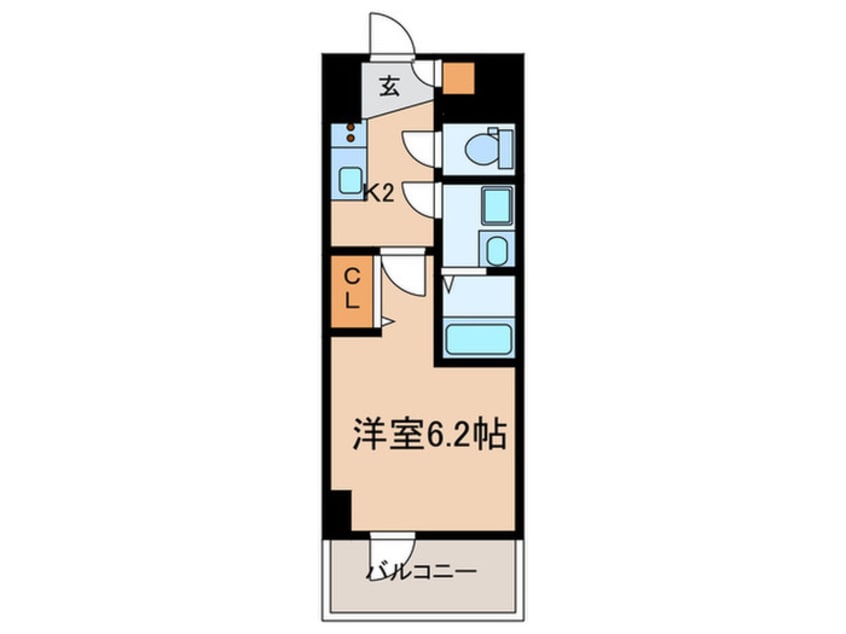 間取図 神戸国香通Futur