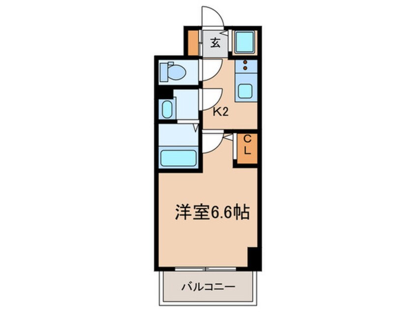 間取図 神戸国香通Futur