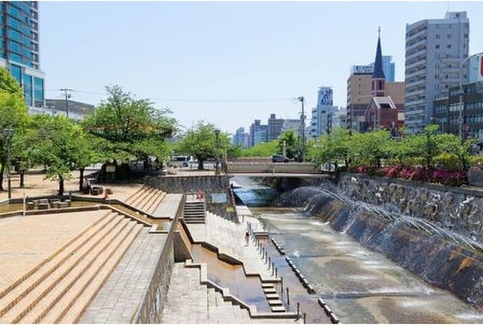 生田川公園(公園)まで350m 神戸国香通Futur