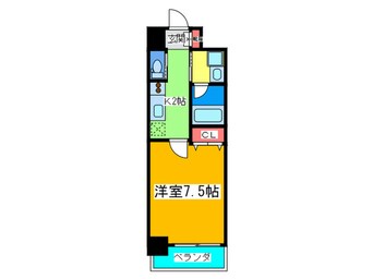 間取図 ヒルズ夕陽丘