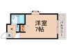 ベイヒルズジェームス山 1Kの間取り