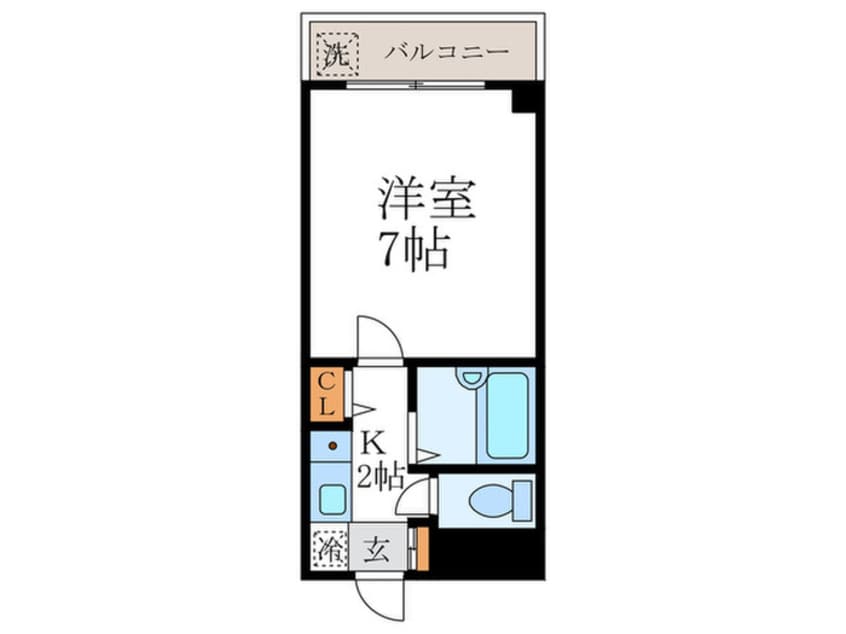 間取図 フォ－レフジタ