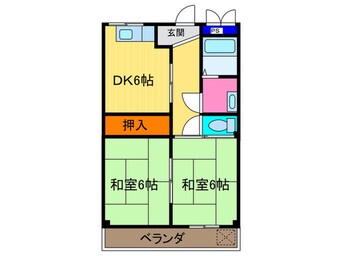 間取図 ハイツ山田