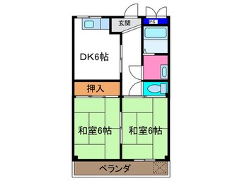 間取図 ハイツ山田