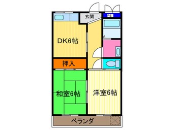 間取図 ハイツ山田