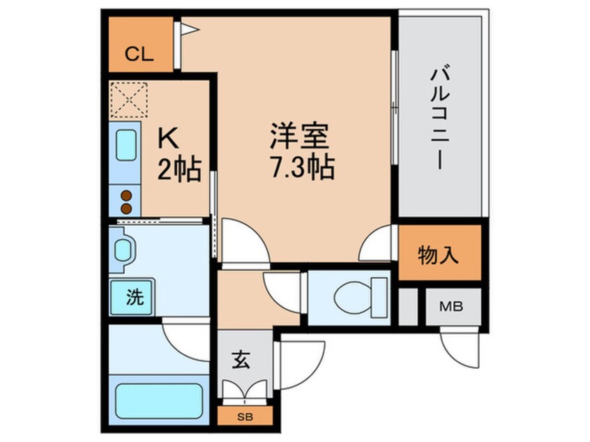 間取図 クリスタルライト