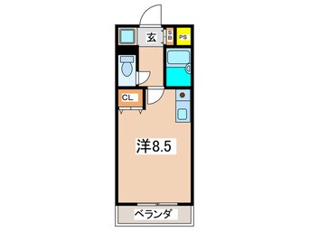 間取図 エス・エーデルメタレ