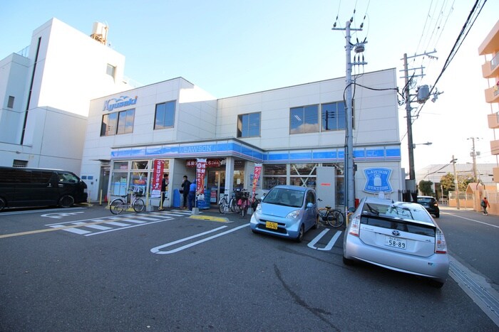 ローソン南加賀屋店(コンビニ)まで350m エス・エーデルメタレ