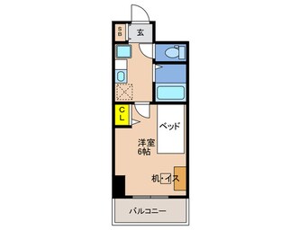 間取図 インコントラーレ神戸港島