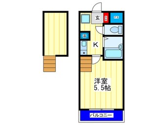 間取図 タカトヨハイツ７