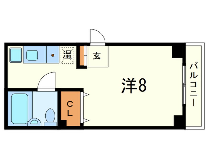 間取図 グランディール福住