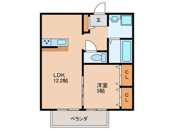 間取図 Azulしぎの