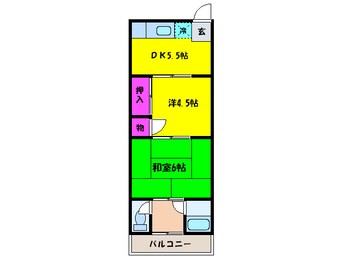 間取図 ホライズン黒田