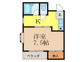 間取図 ガ－デンパレス茨木