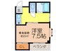 ガ－デンパレス茨木 1Kの間取り