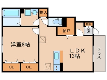 間取図 プロヴァンス瀬田Ｂ棟
