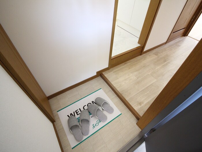 玄関 パセオ越水