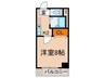 ドエル１号館Ｓ･Ｙ 1Kの間取り