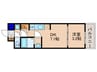 ﾌﾟﾚｻﾝｽTHE　KYOTO吉祥院（407） 1DKの間取り