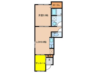 間取図 フルール　アン　シエル