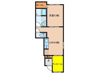 間取図 フルール　アン　シエル