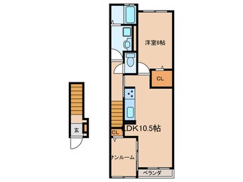 間取図 フルール　アン　シエル