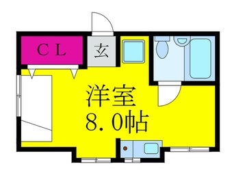 間取図 千里園アパ－ト