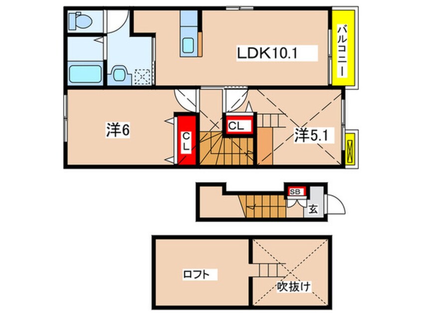 間取図 木乃花館