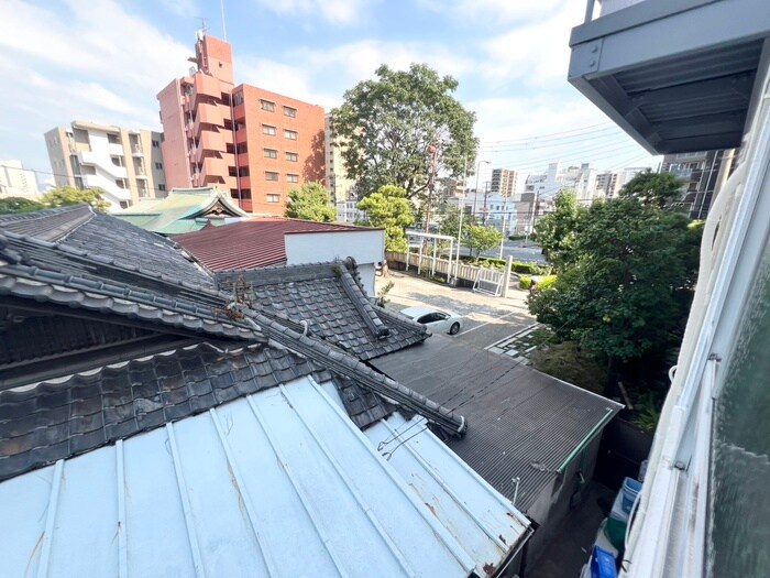 室内からの展望 五條ハイツ