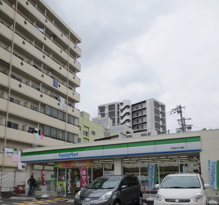 ファミリーマート本田みなと通店(コンビニ)まで115m サムティ大阪九条Ｎｏｂｌｅ