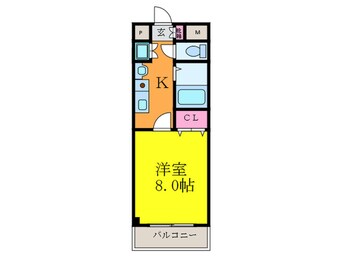 間取図 サウザンドマイルスア－ク