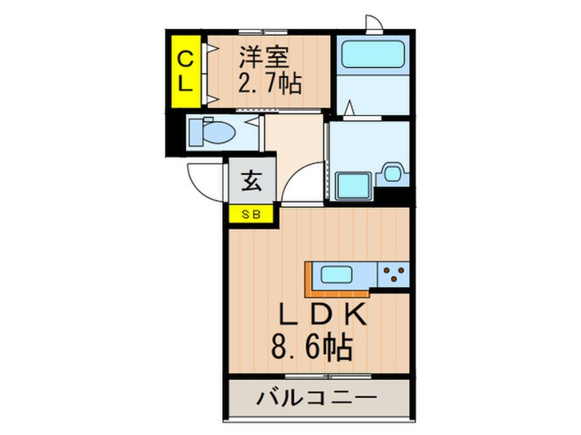 間取図 アルヴィータ