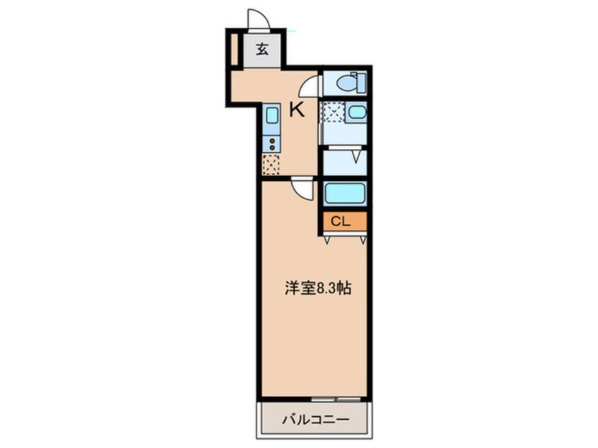 間取図 フジパレス南塚口町三丁目